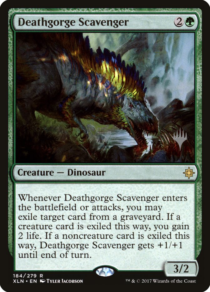 Deathgorge Scavenger (Promo Pack) [Ixalan Promos] | Deep Dive Games St. Marys