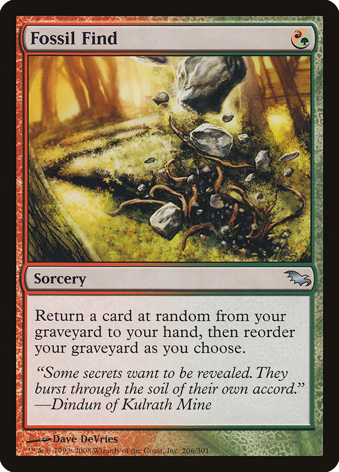 Fossil Find [Shadowmoor] | Deep Dive Games St. Marys