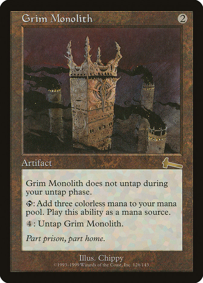 Grim Monolith [Urza's Legacy] | Deep Dive Games St. Marys