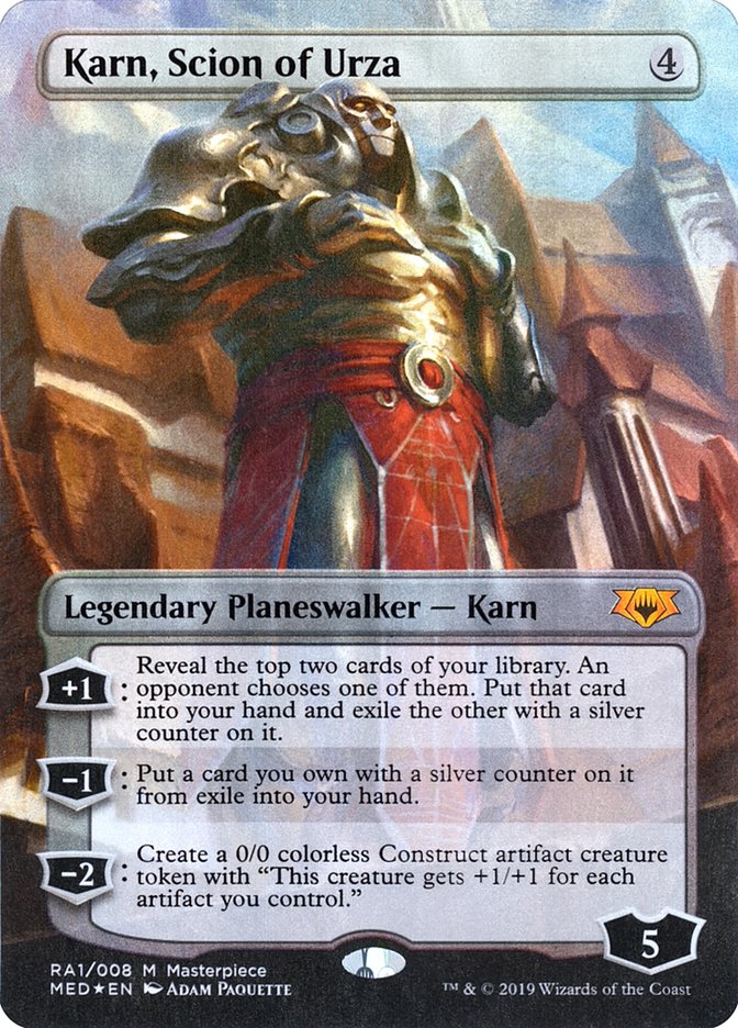 Karn, Scion of Urza [Mythic Edition] | Deep Dive Games St. Marys