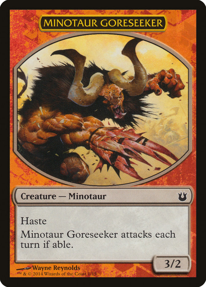 Minotaur Goreseeker [Born of the Gods Battle the Horde] | Deep Dive Games St. Marys