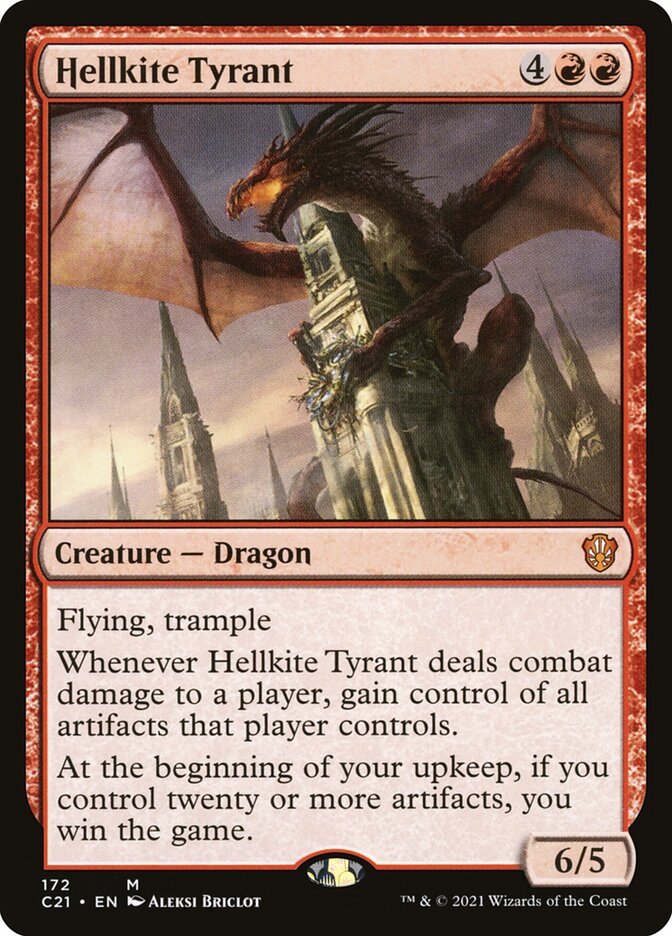 Hellkite Tyrant [Commander 2021] | Deep Dive Games St. Marys