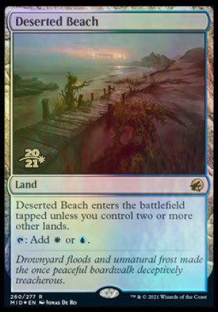 Deserted Beach [Innistrad: Midnight Hunt Prerelease Promos] | Deep Dive Games St. Marys