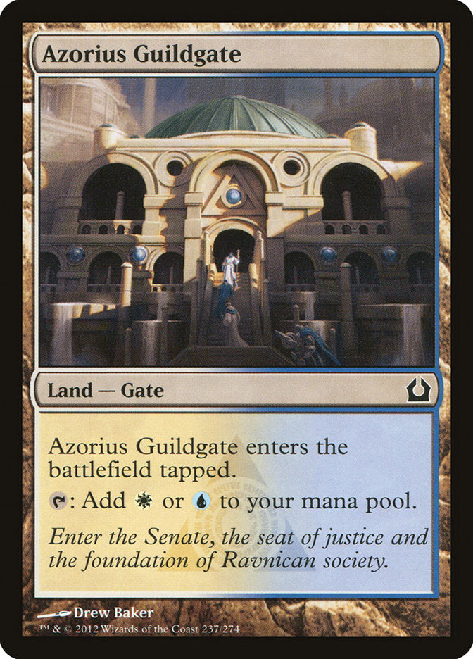 Azorius Guildgate [Return to Ravnica] | Deep Dive Games St. Marys