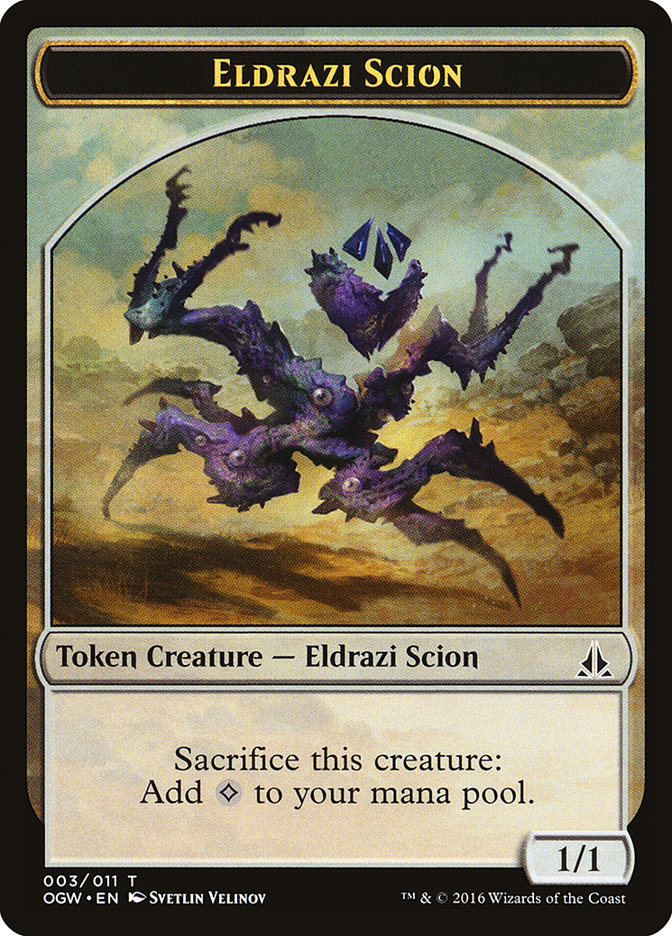 Eldrazi Scion Token (003/011) [Oath of the Gatewatch Tokens] | Deep Dive Games St. Marys