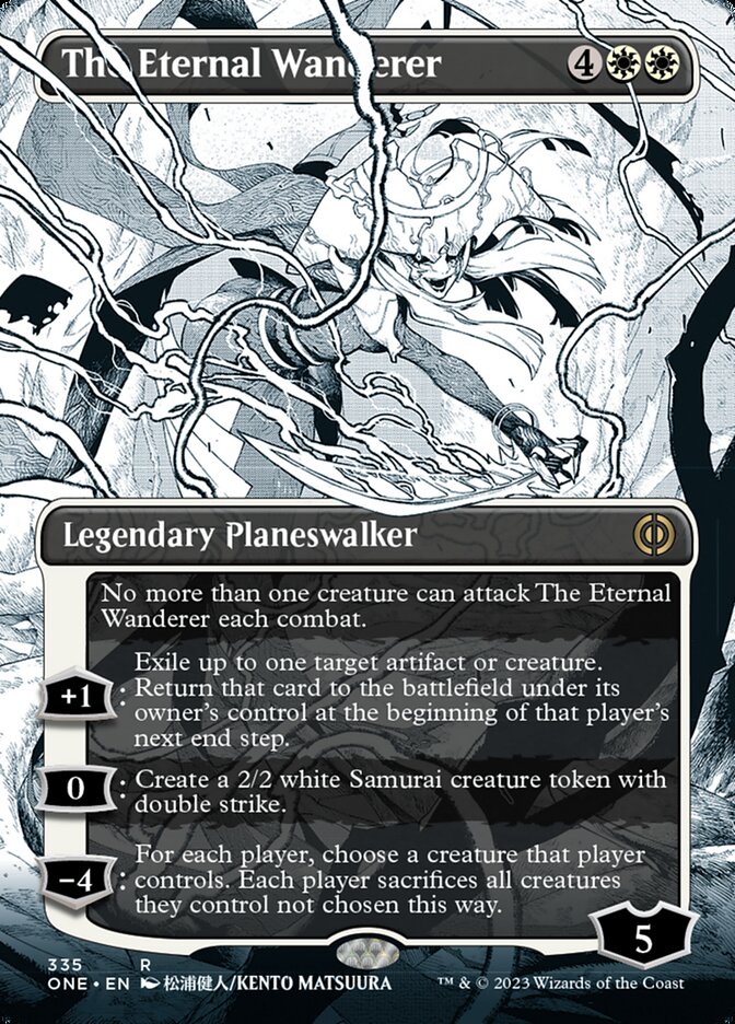 The Eternal Wanderer (Borderless Manga) [Phyrexia: All Will Be One] | Deep Dive Games St. Marys