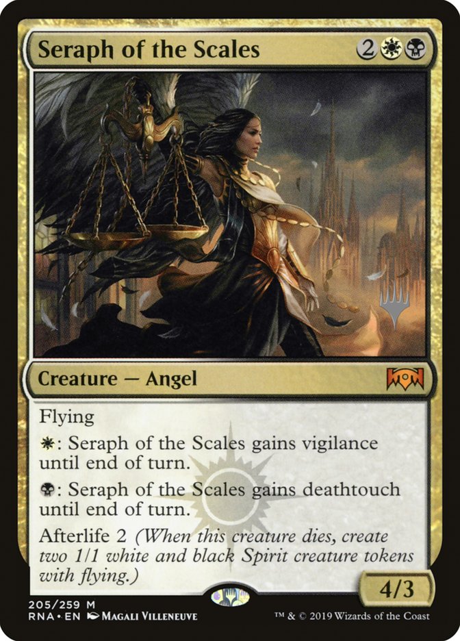 Seraph of the Scales (Promo Pack) [Ravnica Allegiance Promos] | Deep Dive Games St. Marys