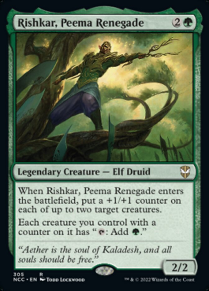 Rishkar, Peema Renegade [Streets of New Capenna Commander] | Deep Dive Games St. Marys
