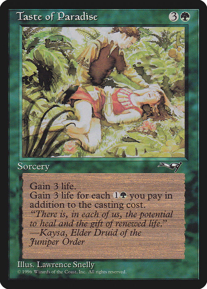 Taste of Paradise (Red Attire) [Alliances] | Deep Dive Games St. Marys