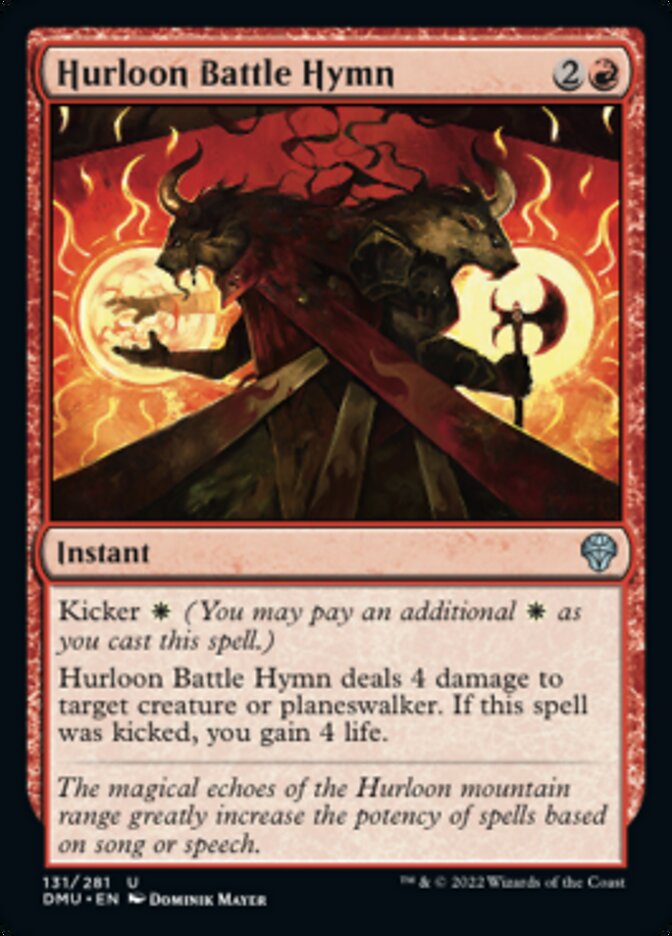 Hurloon Battle Hymn [Dominaria United] | Deep Dive Games St. Marys