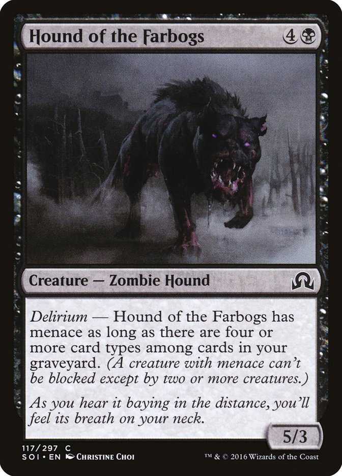 Hound of the Farbogs [Shadows over Innistrad] | Deep Dive Games St. Marys