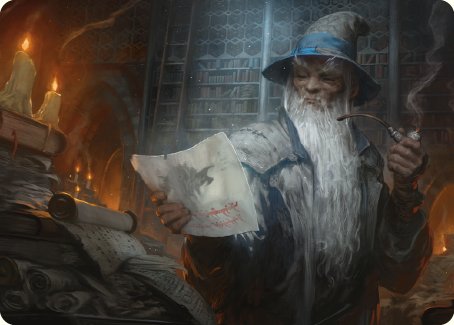 Learn from the Past Art Card [The Lord of the Rings: Tales of Middle-earth Art Series] | Deep Dive Games St. Marys