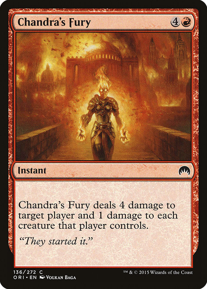 Chandra's Fury [Magic Origins] | Deep Dive Games St. Marys