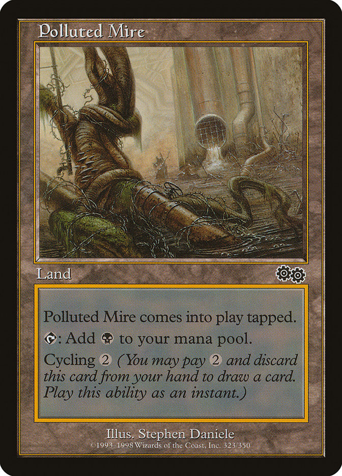 Polluted Mire [Urza's Saga] | Deep Dive Games St. Marys