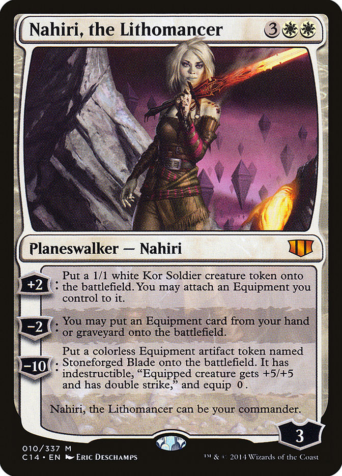 Nahiri, the Lithomancer [Commander 2014] | Deep Dive Games St. Marys