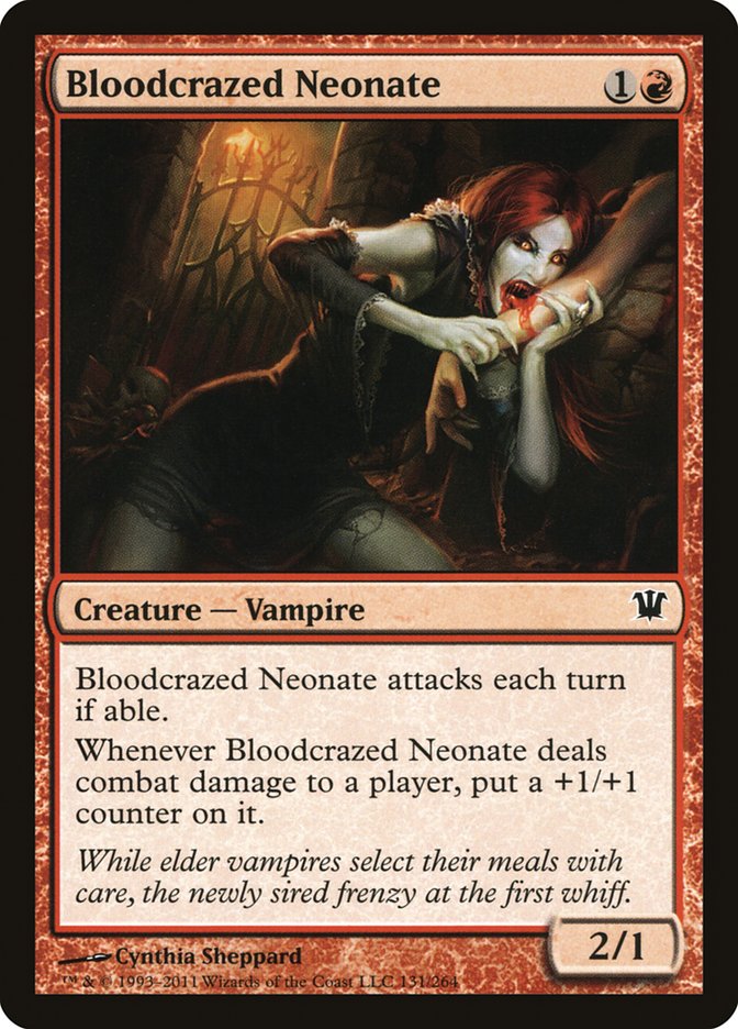 Bloodcrazed Neonate [Innistrad] | Deep Dive Games St. Marys