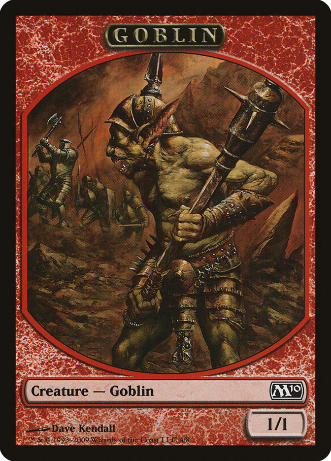 Goblin Token [Magic 2010 Tokens] | Deep Dive Games St. Marys