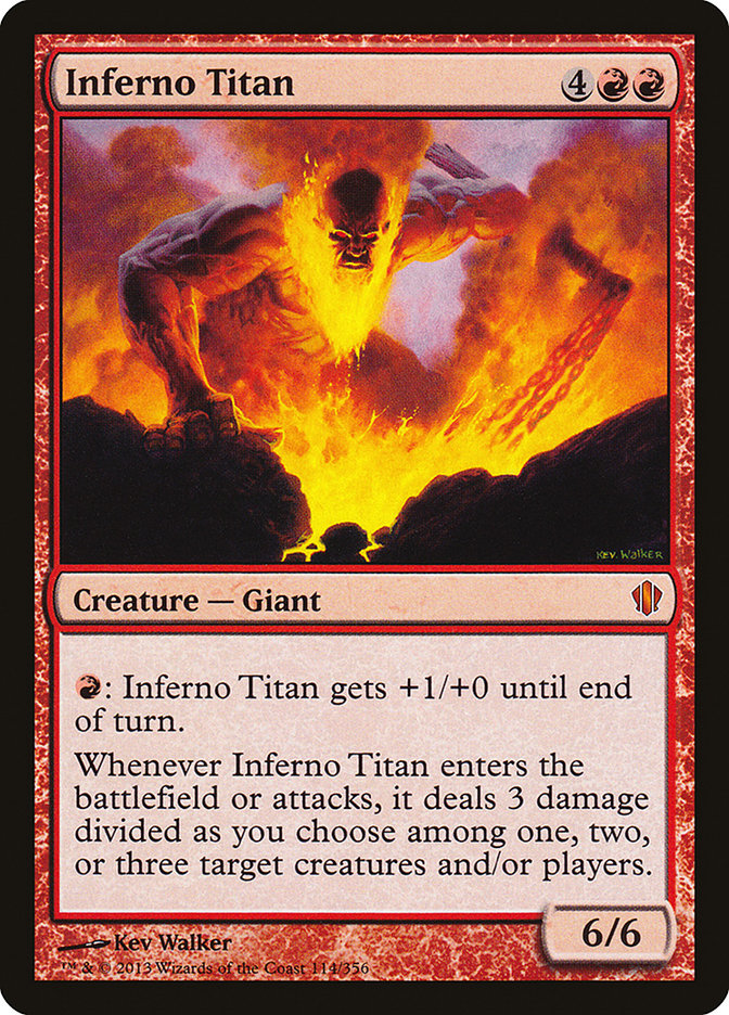 Inferno Titan [Commander 2013] | Deep Dive Games St. Marys