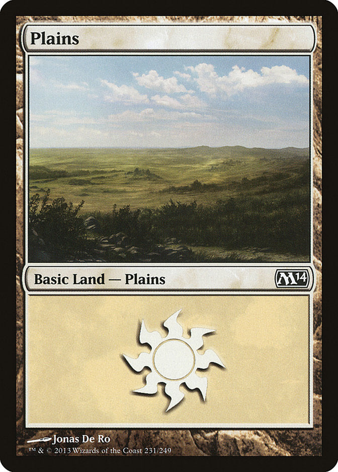 Plains (231) [Magic 2014] | Deep Dive Games St. Marys