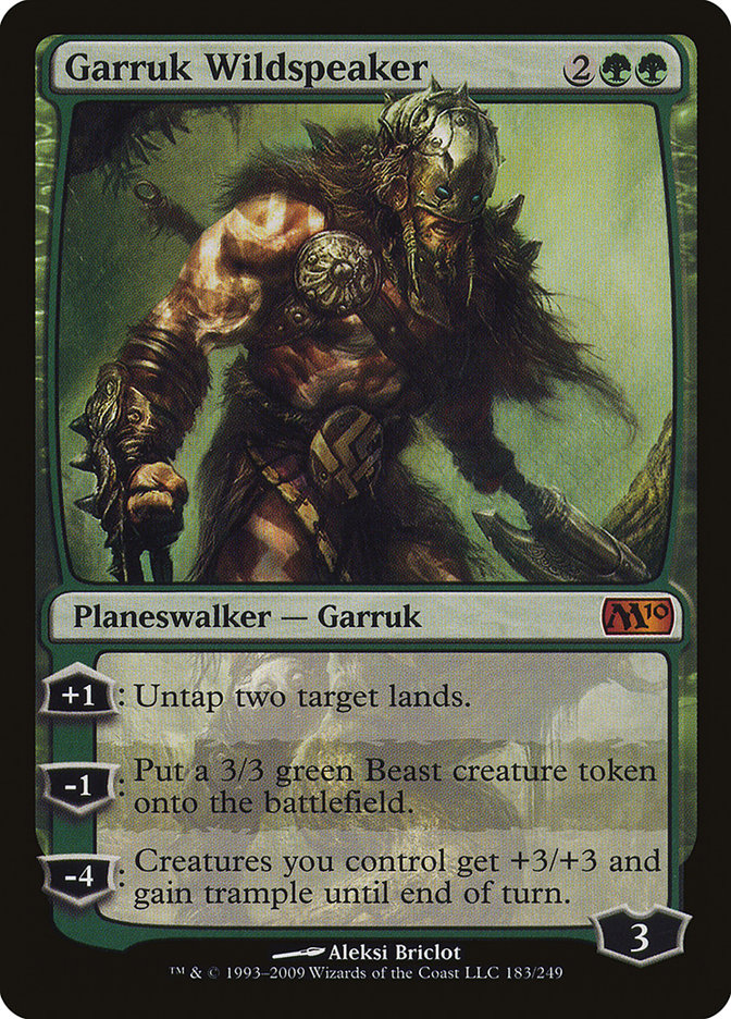 Garruk Wildspeaker [Magic 2010] | Deep Dive Games St. Marys