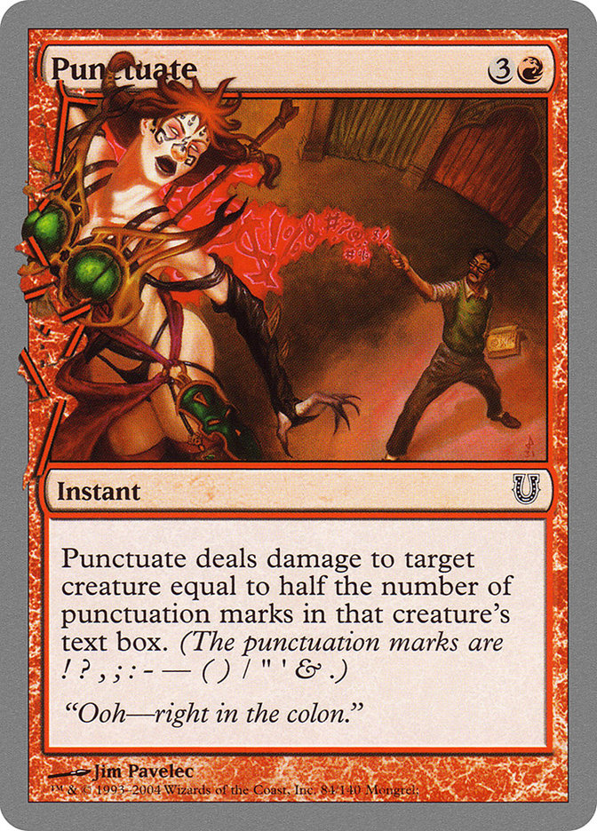 Punctuate [Unhinged] | Deep Dive Games St. Marys