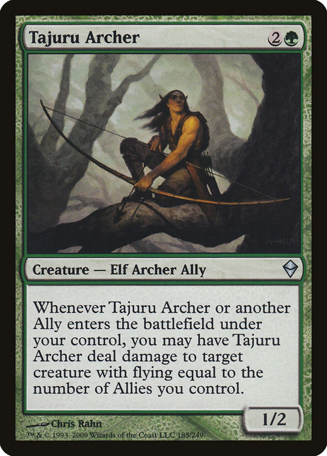 Tajuru Archer [Zendikar] | Deep Dive Games St. Marys