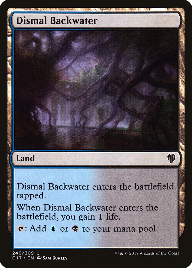 Dismal Backwater [Commander 2017] | Deep Dive Games St. Marys