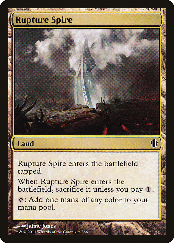 Rupture Spire [Commander 2013] | Deep Dive Games St. Marys