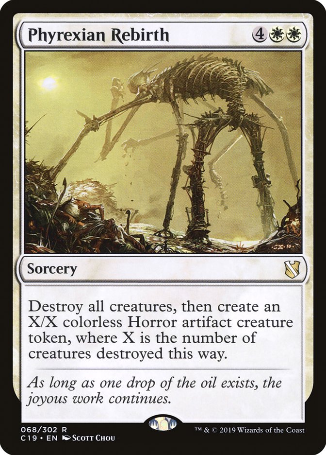 Phyrexian Rebirth [Commander 2019] | Deep Dive Games St. Marys