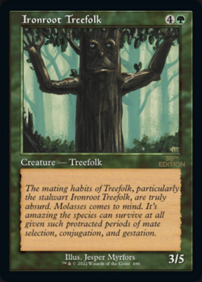 Ironroot Treefolk (Retro) [30th Anniversary Edition] | Deep Dive Games St. Marys