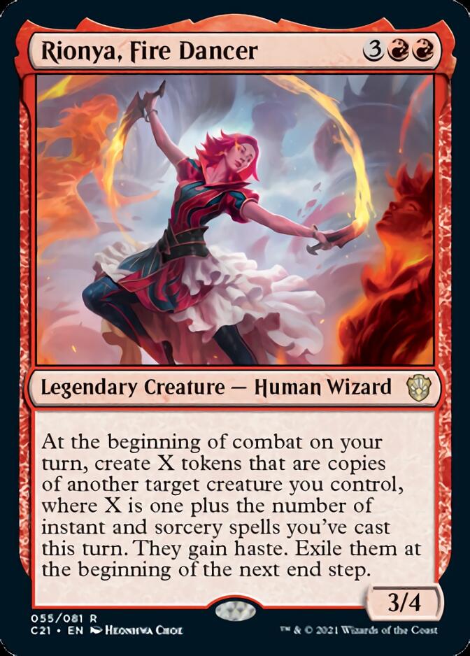 Rionya, Fire Dancer [Commander 2021] | Deep Dive Games St. Marys