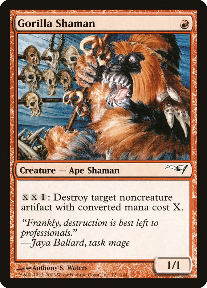 Gorilla Shaman [Coldsnap Theme Decks] | Deep Dive Games St. Marys