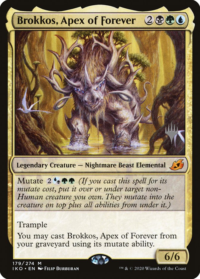 Brokkos, Apex of Forever (Promo Pack) [Ikoria: Lair of Behemoths Promos] | Deep Dive Games St. Marys