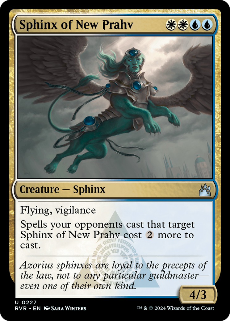 Sphinx of New Prahv [Ravnica Remastered] | Deep Dive Games St. Marys