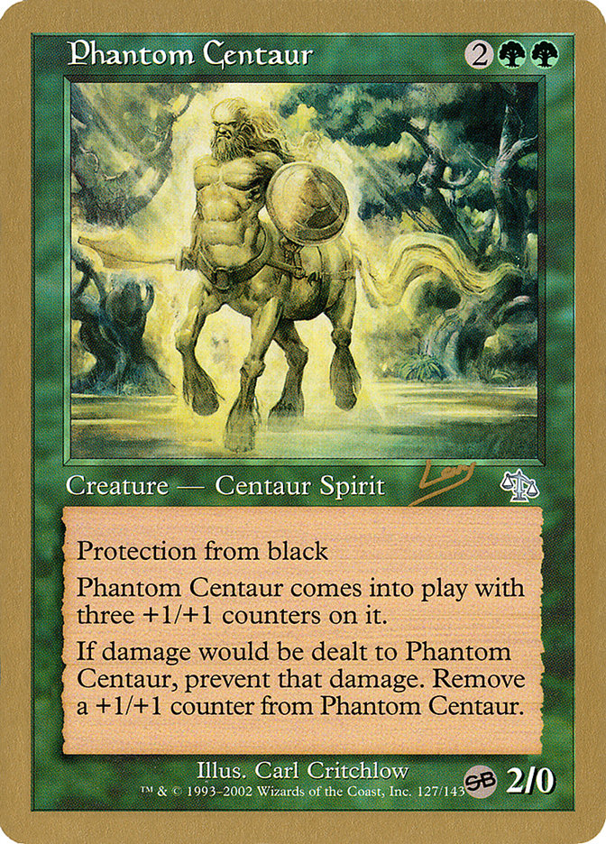 Phantom Centaur (Raphael Levy) (SB) [World Championship Decks 2002] | Deep Dive Games St. Marys