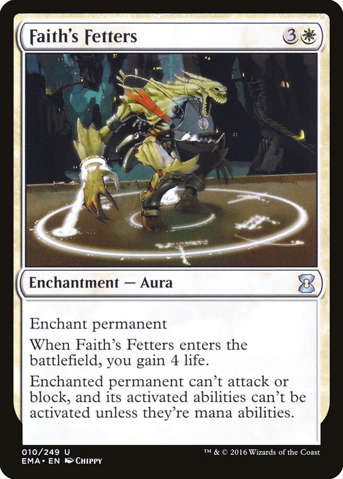 Faith's Fetters [Eternal Masters] | Deep Dive Games St. Marys