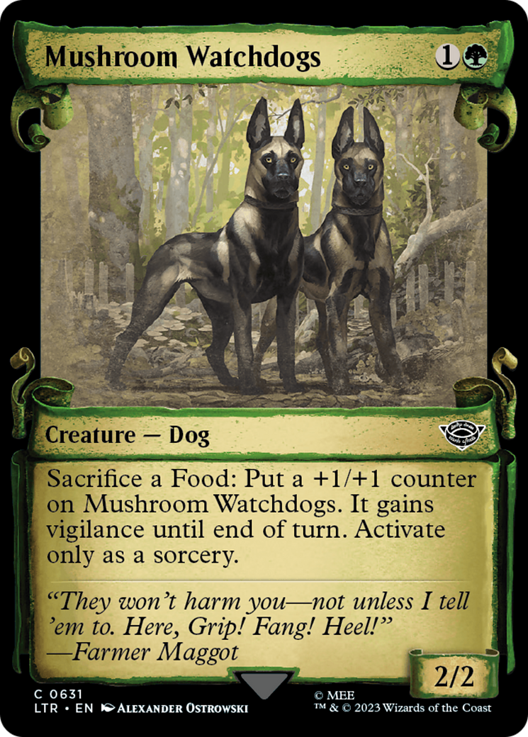 Mushroom Watchdogs [The Lord of the Rings: Tales of Middle-Earth Showcase Scrolls] | Deep Dive Games St. Marys