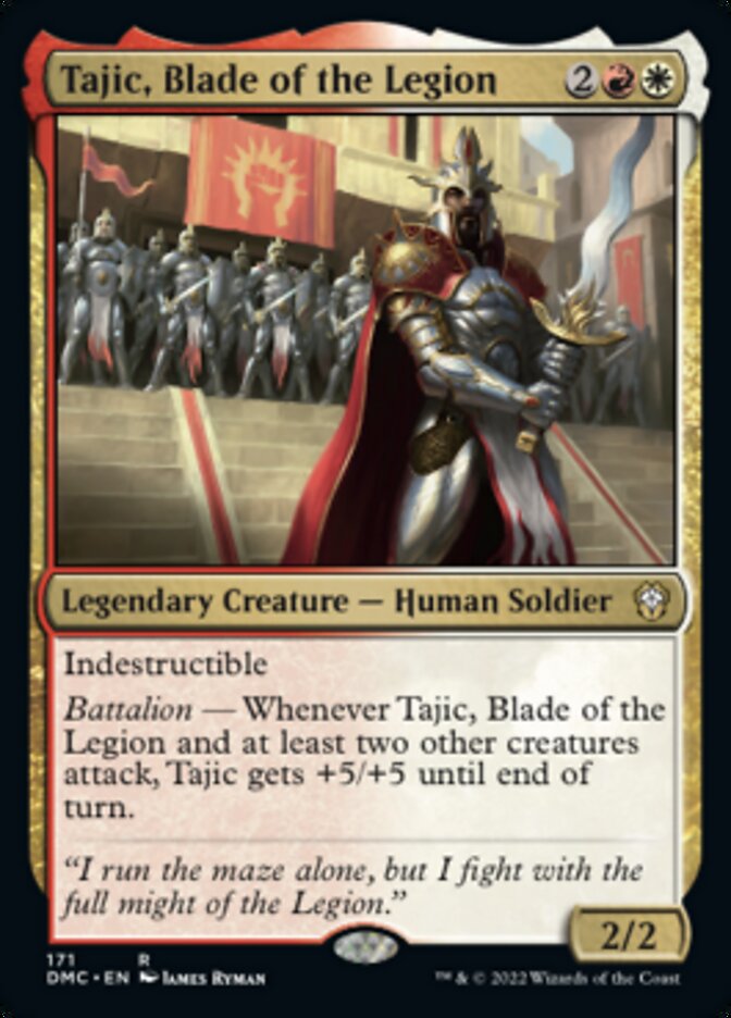 Tajic, Blade of the Legion [Dominaria United Commander] | Deep Dive Games St. Marys