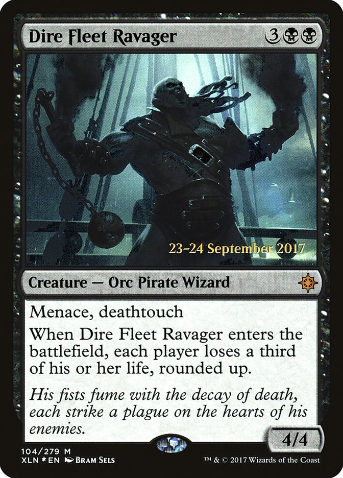 Dire Fleet Ravager [Ixalan Prerelease Promos] | Deep Dive Games St. Marys