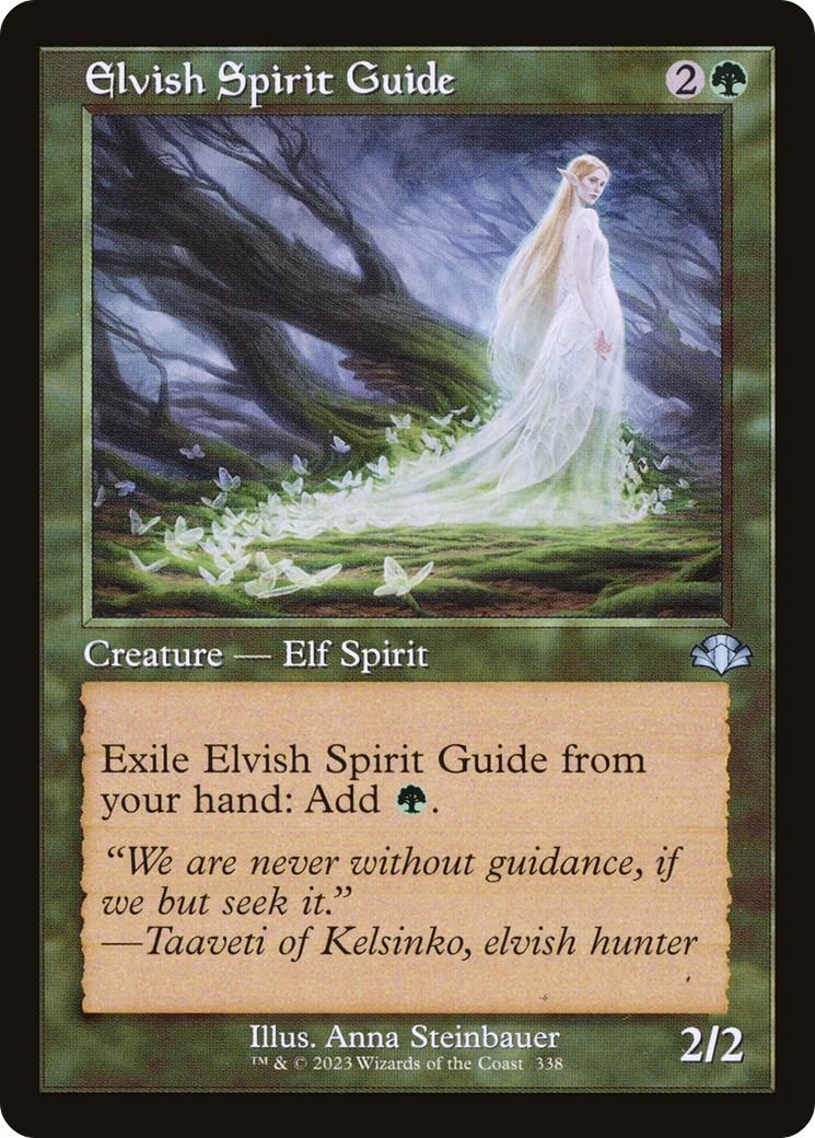 Elvish Spirit Guide (Retro) [Dominaria Remastered] | Deep Dive Games St. Marys