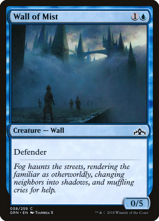 Wall of Mist [Guilds of Ravnica] | Deep Dive Games St. Marys