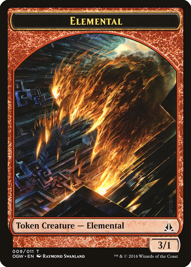 Elemental Token (009/011) [Oath of the Gatewatch Tokens] | Deep Dive Games St. Marys