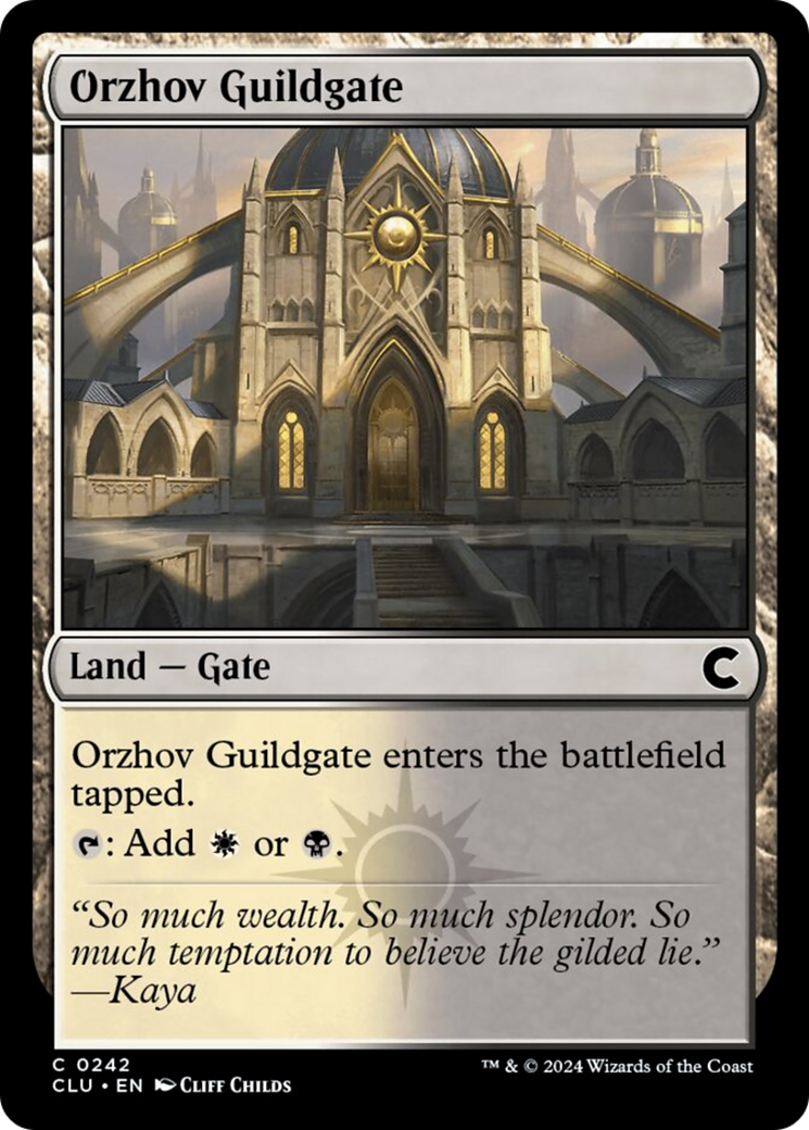 Orzhov Guildgate [Ravnica: Clue Edition] | Deep Dive Games St. Marys