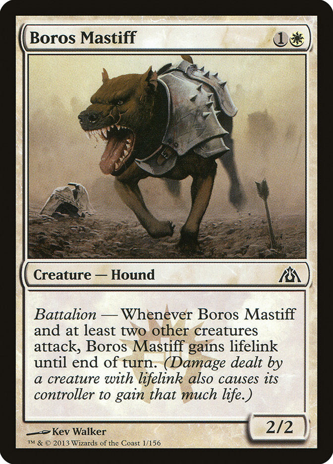 Boros Mastiff [Dragon's Maze] | Deep Dive Games St. Marys