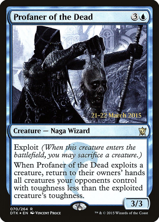 Profaner of the Dead [Dragons of Tarkir Prerelease Promos] | Deep Dive Games St. Marys