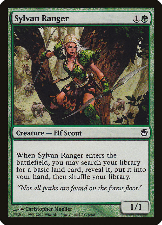 Sylvan Ranger [Duel Decks: Ajani vs. Nicol Bolas] | Deep Dive Games St. Marys