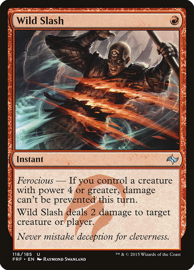 Wild Slash [Fate Reforged] | Deep Dive Games St. Marys