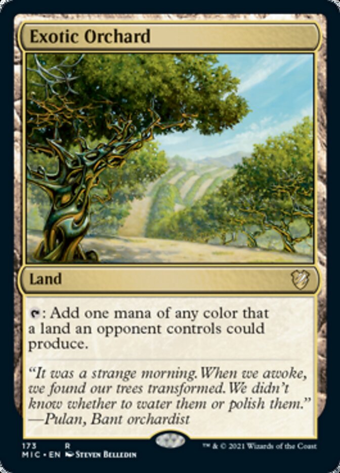 Exotic Orchard [Innistrad: Midnight Hunt Commander] | Deep Dive Games St. Marys