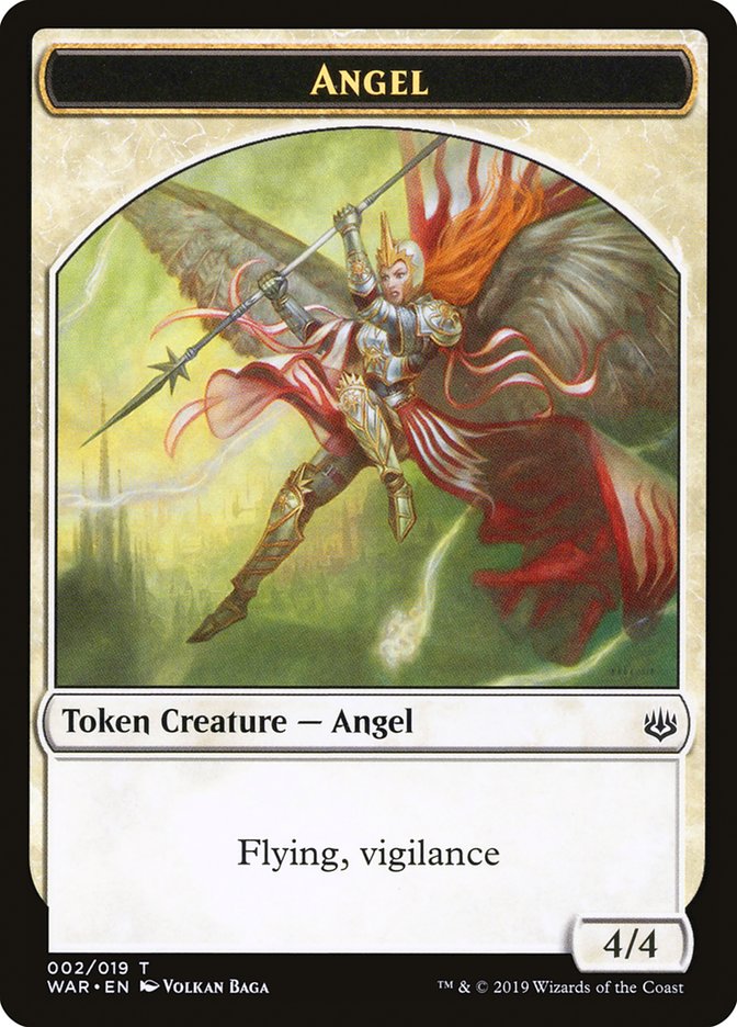 Angel Token [War of the Spark Tokens] | Deep Dive Games St. Marys