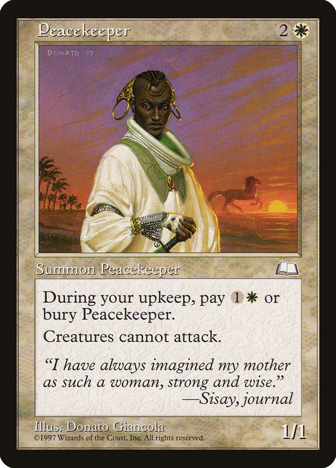 Peacekeeper [Weatherlight] | Deep Dive Games St. Marys